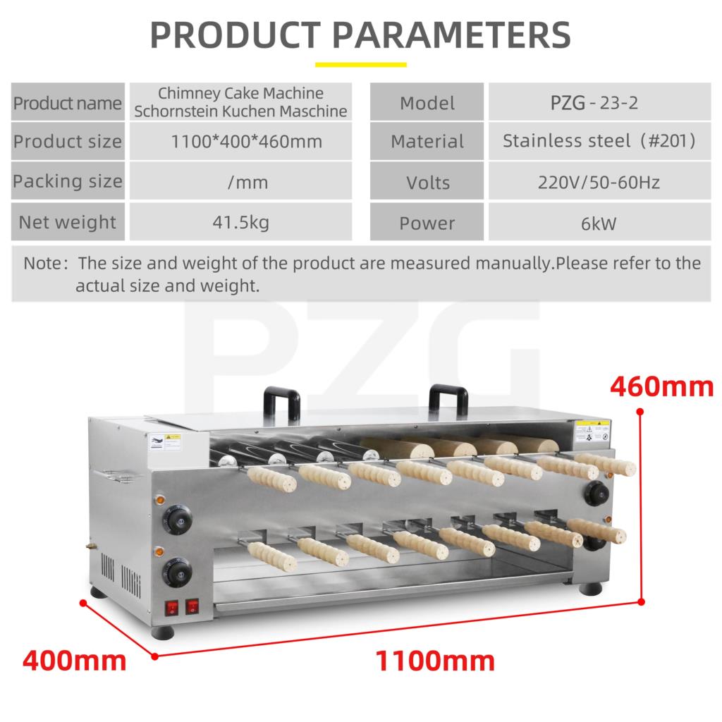Chimney Cake Oven Roll Grill M - Waffle Cone Maker ulasan dan harga