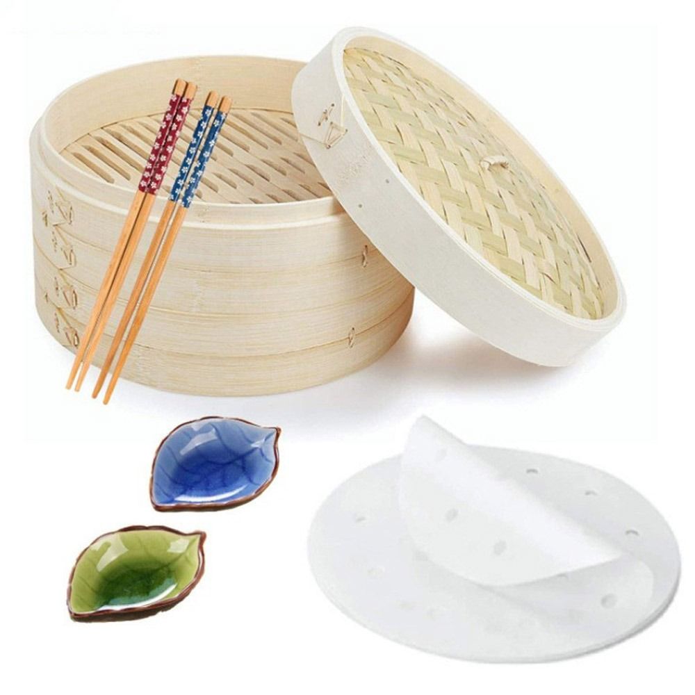 Chinese Steamer Bamboo Steamer - Bao Steamer Bamboo ulasan dan harga