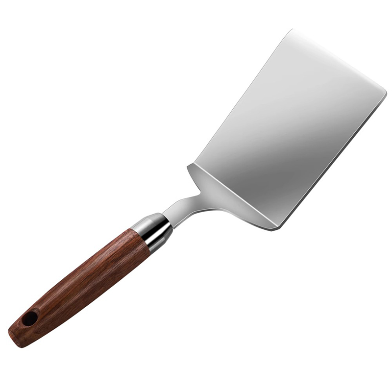 Stainless Steel Spatula with W - Okonomiyaki Spatula ulasan dan harga