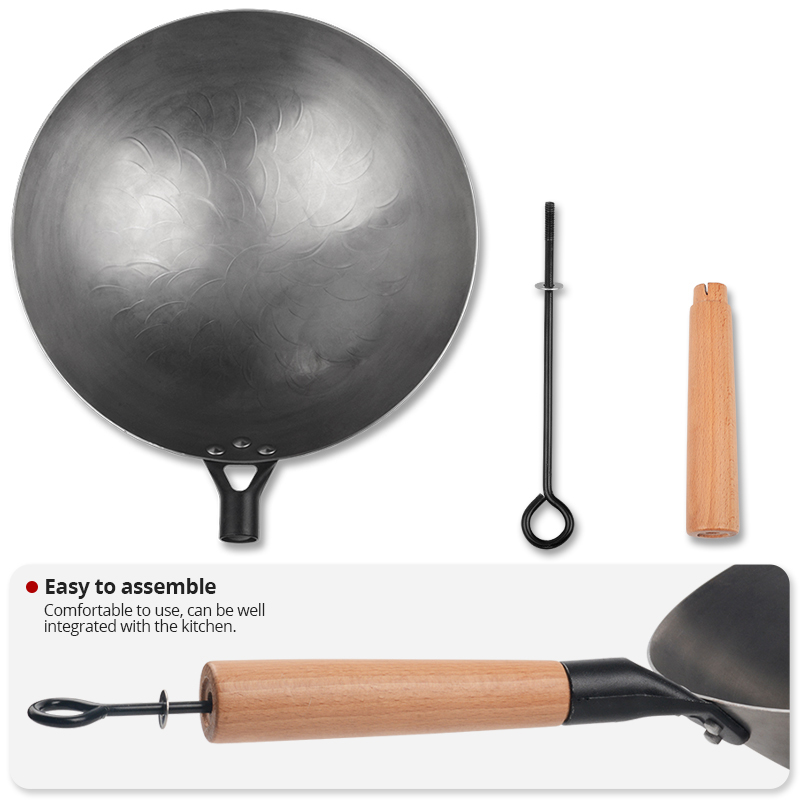 Chinese Iron Wok Handmade Forg - Cast Iron Corn ulasan dan harga