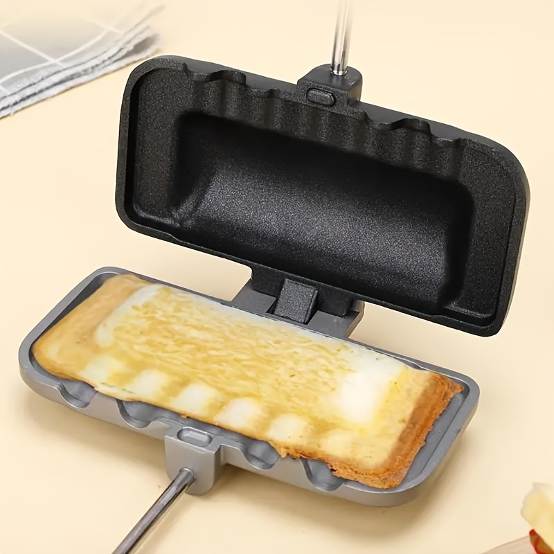 1pcs Breakfast Sandwich Maker  - Hot Dog Press ulasan dan harga