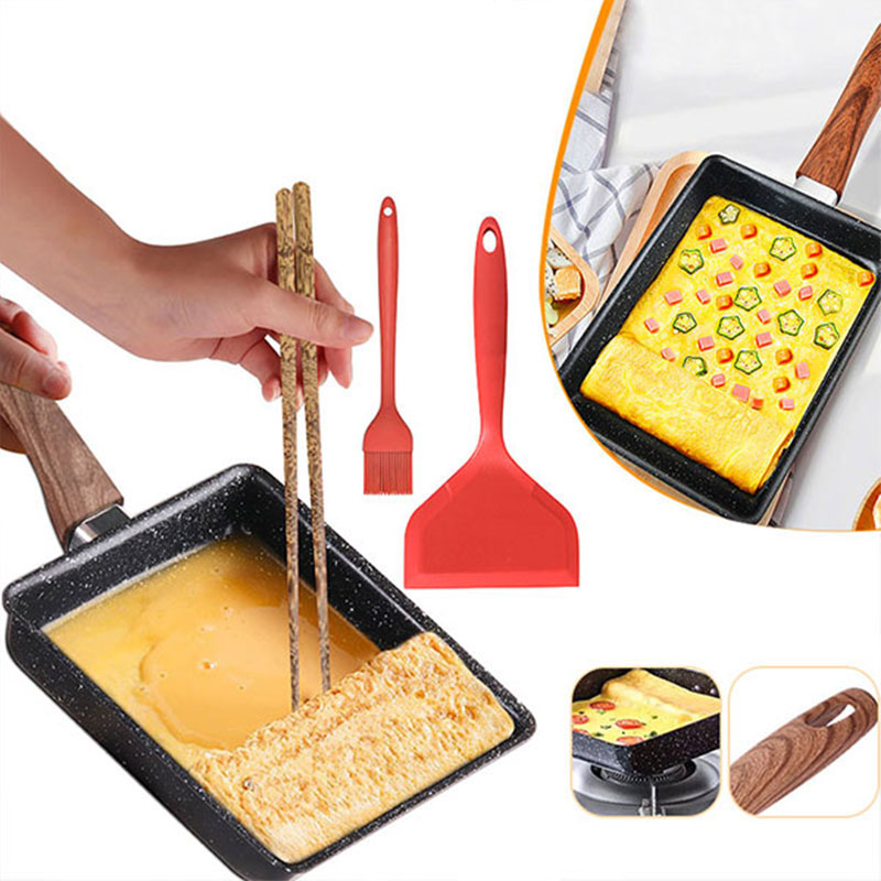 Tamagoyaki Japanese Omelette P - Cast Iron Corn ulasan dan harga