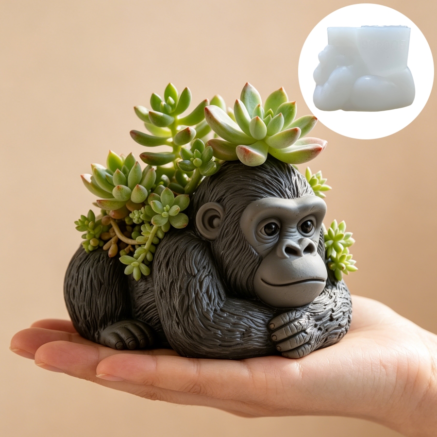 Lying nest gorilla succulent p - Potsticker Mold ulasan dan harga