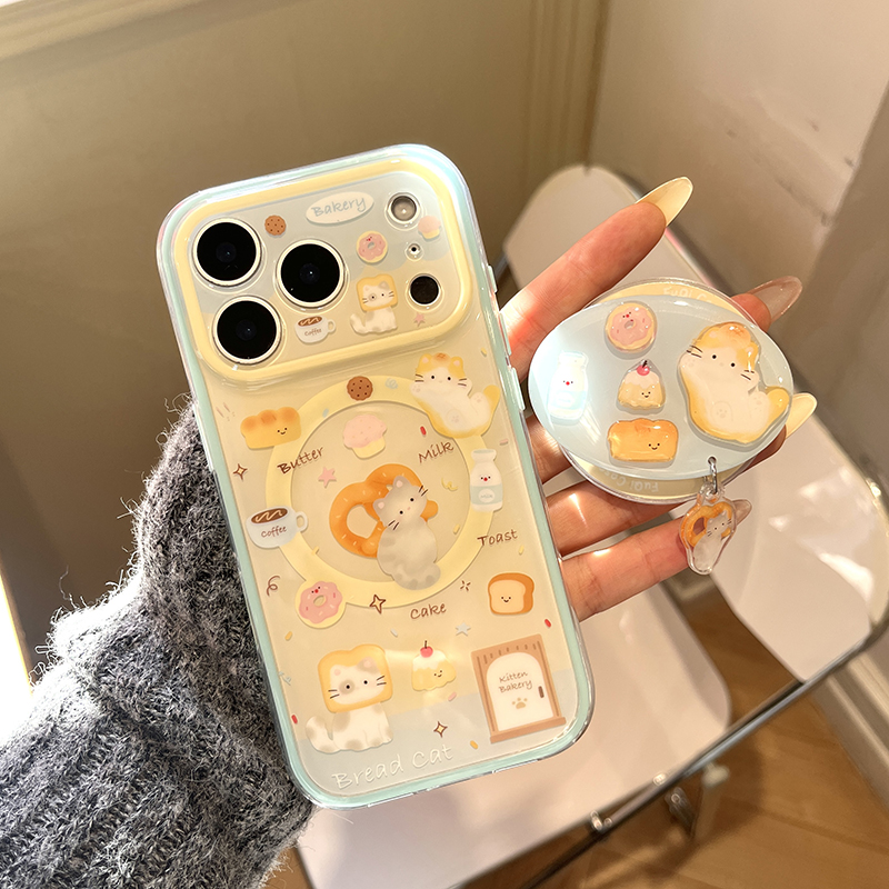 Kawaii Cartoon Bread Cat Magne - Taco Stand Holder ulasan dan harga