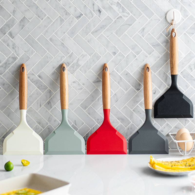 Food Grade Silicone Cooking Ut - Okonomiyaki Spatula ulasan dan harga