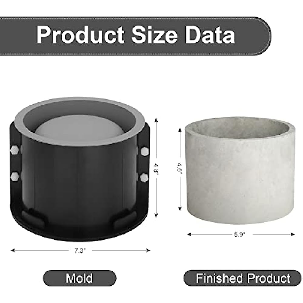 Big Flowerpot Cement Mold, Rou - Potsticker Mold ulasan dan harga