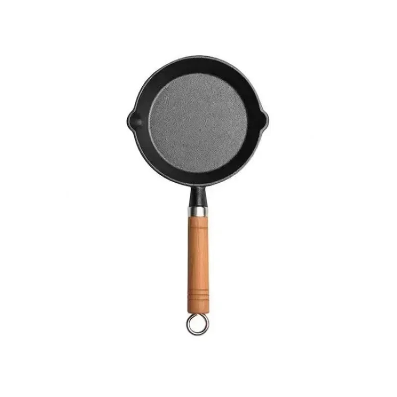 20cm Cast Iron Skillet Wooden  - Cast Iron Corn ulasan dan harga